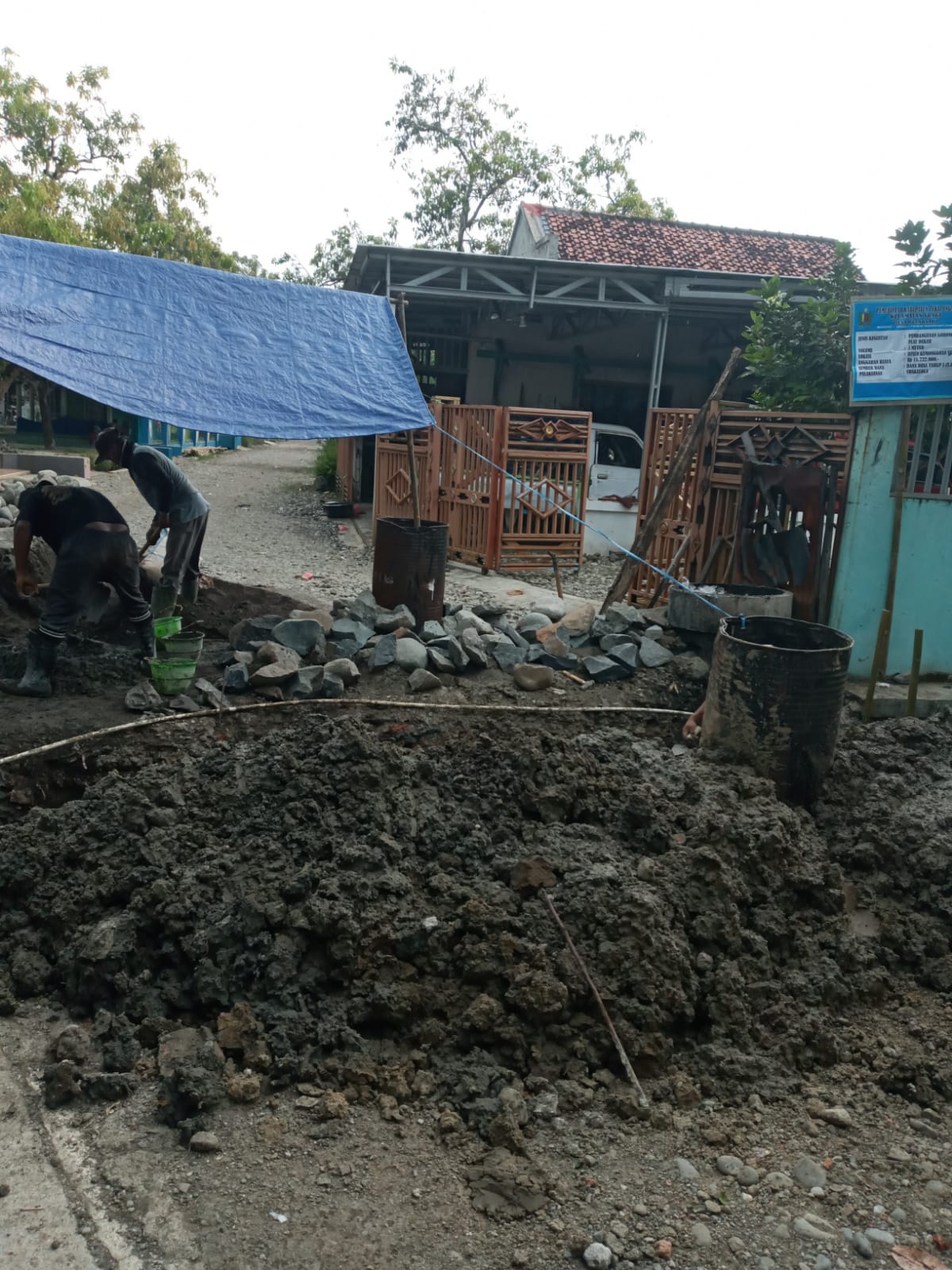 Foto Pembangunan 50%